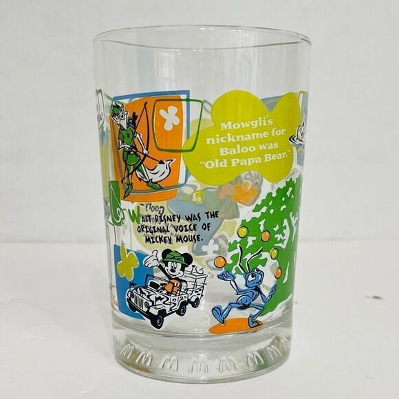 Vintage McDonalds Walt Disney 100 Years Of Magic Glass   Features Goofy - Picture 3 of 4